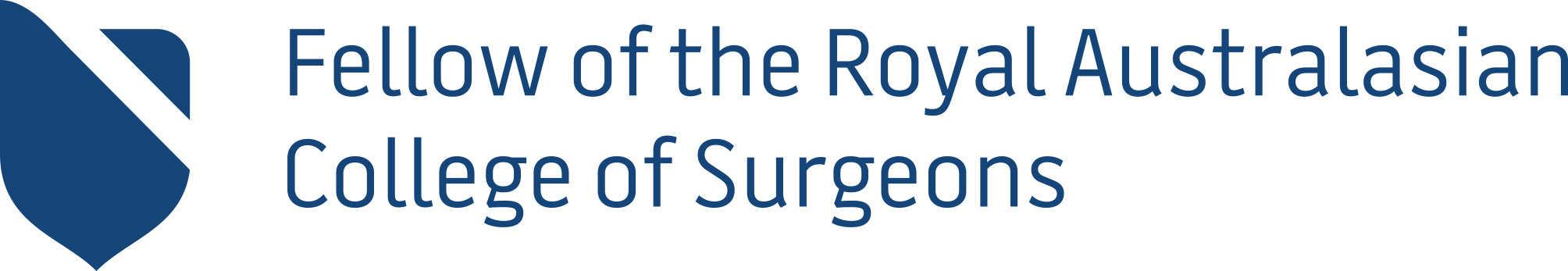 Fellow of the royal Australasian college of surgeons